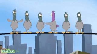 Sesame Street Song 9 Pigeons [upl. by Ssitruc661]