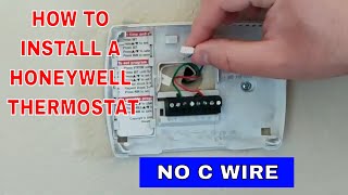 How to install a Thermostat Cwire adapter [upl. by Alvina359]