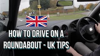 How to drive on roundabouts  UK Driving Tips [upl. by Deerdre]