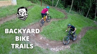 Backyard MTB Trails  Building amp Riding [upl. by Dunaville]