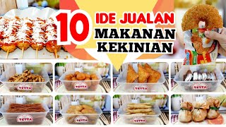 10 IDE JUALAN MAKANAN KEKINIAN  JAJANAN BAHAN SIMPLE [upl. by Gaven]