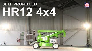 HR12 4x4 Product Video  Self Propelled Boom Lift from Niftylift [upl. by Ambler]