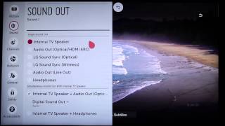 Adjusting your LG Smart TVs Sound Settings  LG USA [upl. by Iniffit]