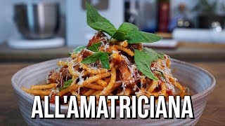 Pasta Amatriciana  How To Make Recipe [upl. by Lemmy948]