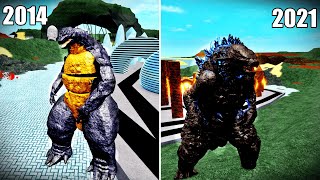 Evolution Of Titanus Godzilla In Kaiju Kewl [upl. by Landers]