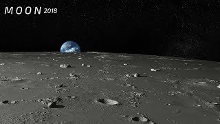 Moon  Close Up View  Real Sound HD [upl. by Chrisse]