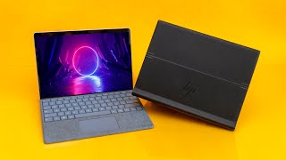 HP Elite Folio vs Surface Pro X  Choose Wisely [upl. by Sicnarf]