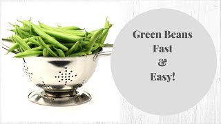 Green Beans Almondine  Fast amp Easy [upl. by Lenej]