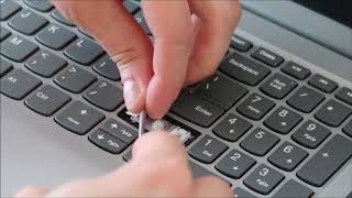 How To Fix Replace Large Keyboard Key  Lenovo Ideapad [upl. by Ayim712]