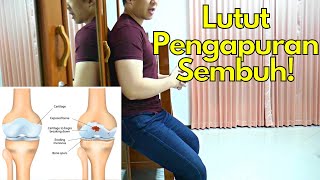 Sakit pengapuran lutut 🦵🏻 Sembuhin dengan 3 latihan rehabilitasi [upl. by Ephrayim]