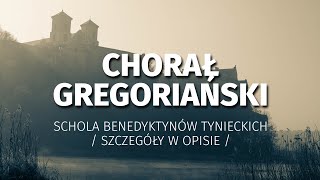 Chorał gregoriański w wykonaniu scholi benedyktynów tynieckich [upl. by Gnouhc126]