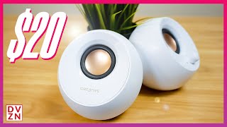 Creative Pebble Speakers  Best Budget Desktop Speakers [upl. by Leandra]