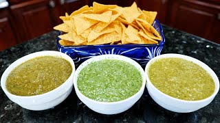 How to make The BEST Salsa Verde Recipe  Boiled Fresh or Roasted Salsa [upl. by Annoyed]