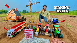 I Build a Big Farm House Using RC Vehicles  Chatpat toy TV [upl. by Scherman986]