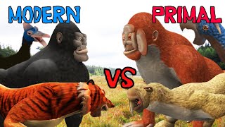 Prehistoric vs Modern Animal  SPORE [upl. by Haya]