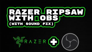 Razer Ripsaw with OBS with sound fix [upl. by Kutchins]