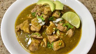 HOW TO MAKE CHILI VERDE PORK [upl. by Adnov]