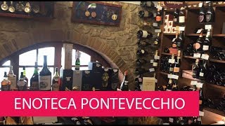 ENOTECA PONTEVECCHIO  ITALY FLORENCE [upl. by Muller]