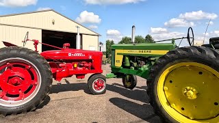 A Fully Restored Antique Tractor Collection [upl. by Bradan]