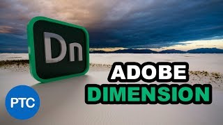 Adobe DIMENSION CC Tutorials  Learn How to Use Adobe Dimension CC  CRASH COURSE [upl. by Arabele]