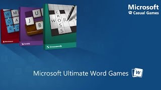 Looking at Microsofts newest word game Microsoft Ultimate Word Games [upl. by Attennod]