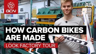 How Are Carbon Fibre Bikes Made  LOOK Cycle Factory Tour [upl. by Kirstin]