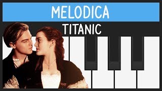 Titanic My Heart Will Go On  Melodica Tutorial [upl. by Atsejam]