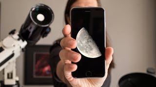 How to photograph the Moon with a Smartphone and a Telescope [upl. by Allsopp]