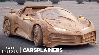 How To Build A Fully Drivable Wooden Bugatti  Carsplainers [upl. by Larisa697]