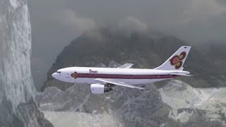 Plane crash in the HimalayasThai Airways Flight 311 [upl. by Adnahsal]