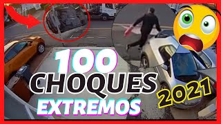 ✅ CHOQUES DE AUTOS【LOS 💯CHOQUES MÁS EXTREMOS DEL MUNDO【❷⓿❷❶】 [upl. by Anoynek]