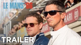 LE MANS ‘66  OFFICIAL TRAILER 1  2019 [upl. by Engedus]