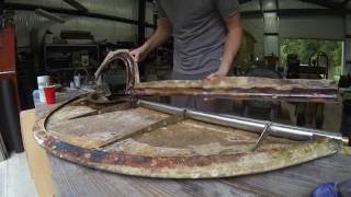 Rudder Repair  Sailboat Restoration Ep 10 [upl. by Monah125]