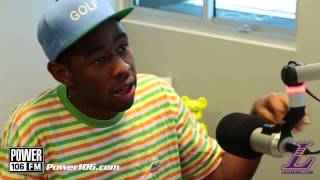 Tyler The Creator on Pharrell and the first time he heard NERD [upl. by Seys]