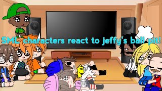 SML characters react to Jeffys ball pit [upl. by Ahso846]