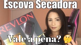 Escova 2 em 1 Elétrica Revlon  Escova e Secador Resenha ✨ [upl. by Cirillo790]