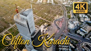 Clifton Karachi Drone View [upl. by Nialb]