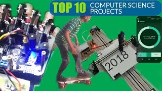 Top 10 Computer Science Projects For Students 2018 [upl. by Alburga]