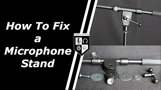 How to Fix a Microphone Stand [upl. by Seve]