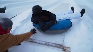 Ober Gatlinburg 2017 Snow Tubing [upl. by Tuck440]