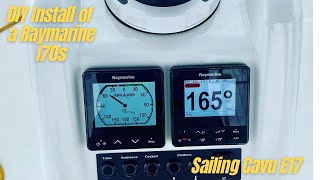 Installing a Raymarine I70s [upl. by Ulrica]