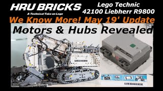 LEGO Technic 42100 Liebherr R9800 Excavator May Update  Powered UP HUB [upl. by Rudy]