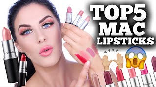 TOP 5 MAC LIPSTICKS FOR EVERY SKIN TONE [upl. by Boles815]