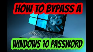 Forgot your Windows 10 password Bypass password quickly and easily [upl. by Alair478]