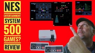 Mini NES Anniversary Edition 500 Games Review [upl. by Casavant863]