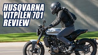 2018 Husqvarna Vitpilen 701 Review [upl. by Hanej]