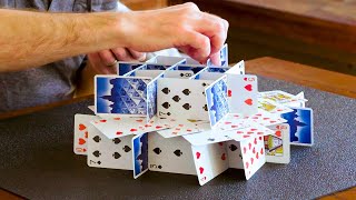 How to Stack Playing Cards  WIRED [upl. by Ennasirk]