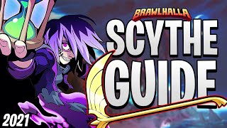 Brawlhalla Scythe Combos Guide 2021 [upl. by Llednohs]