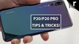 Huawei P20 and P20 Pro Tips amp Tricks Best Features [upl. by Aleacem143]