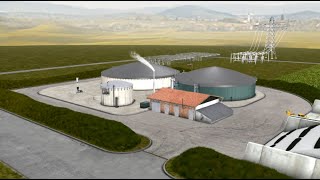 How does a biogas plant work [upl. by Dnalel]